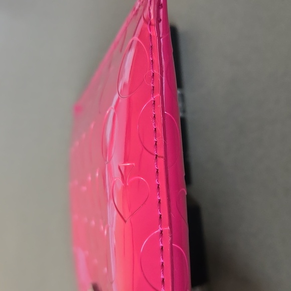 Never used KATE SPADE ♠️  Pouch bag Pink zipper top mini Pouch bag - Picture 8 of 12